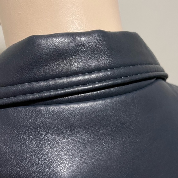 Gruppo GV Italian Vegan Navy Blue Coat M - Picture 6 of 14